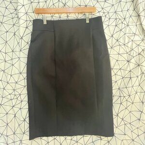 Ann Taylor Seamed Pencil Skirt Sz 10